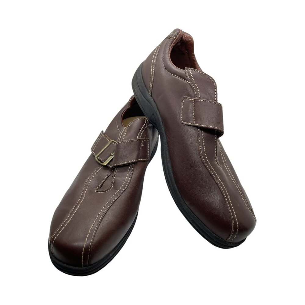 P.W. Minor Brown Leather‎